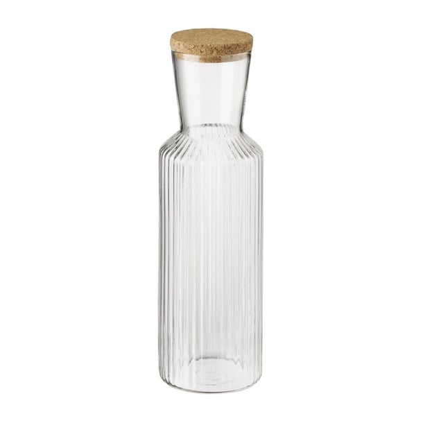 APS Lines Glass Carafe 1Ltr jd117