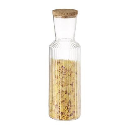 APS Lines Glass Carafe 1Ltr jd117