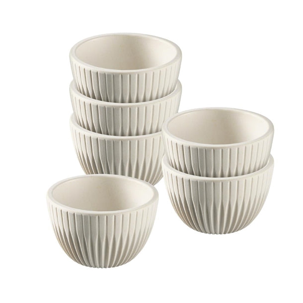 APS Lineo Dip Bowls White 30ml (6 Pack) jd164
