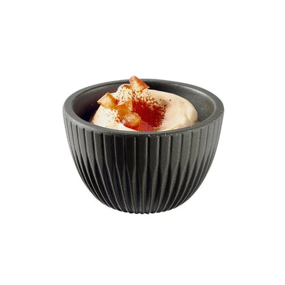 APS Lineo Dip Bowls Brown 30ml (6 Pack) jd166