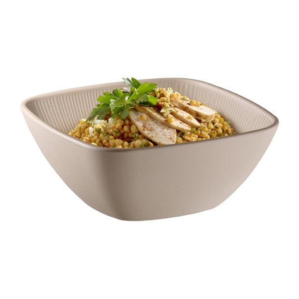 APS Nero Square Bowl Sand 195x195mm jd183