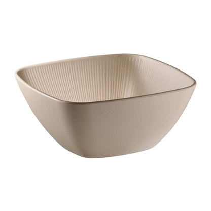 APS Nero Square Bowl Sand 250x250mm jd184
