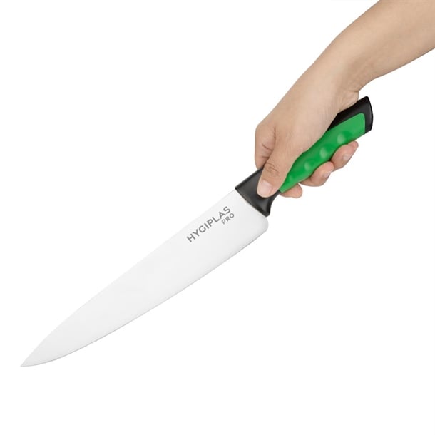 Hygiplas Pro Chef Knife Green 25cm jd211