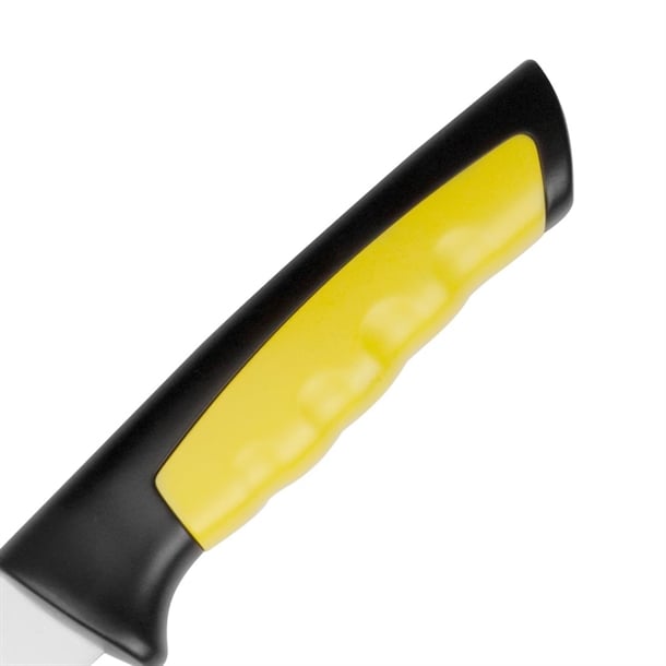 Hygiplas Pro Slicer Serrated Knife Yellow 25cm jd218