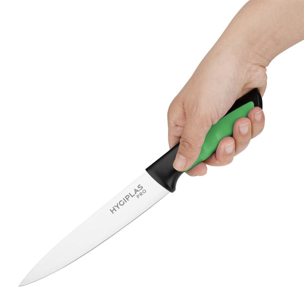 Hygiplas Pro Chef Knife Green 16cm jd229