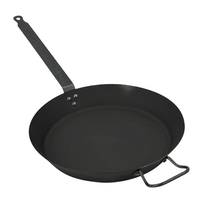 Samuel Groves Professional Seasoned Carbon Steel Frying Pan 30cm jc888