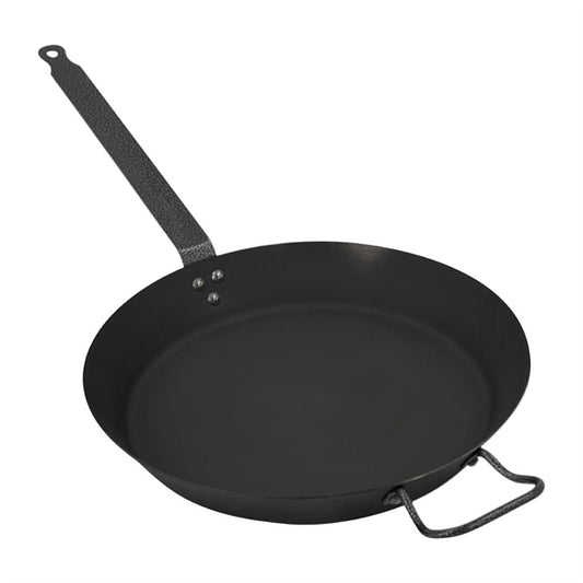 Samuel Groves Professional Seasoned Carbon Steel Frying Pan 30cm jc888