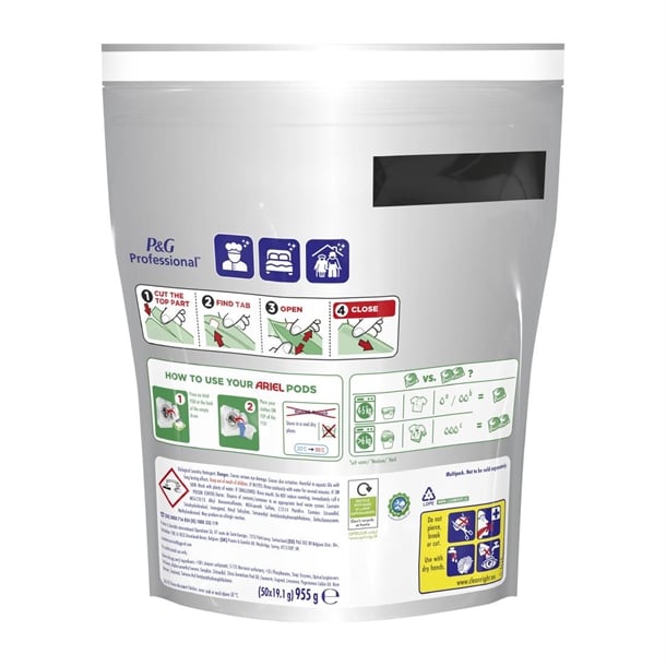 Ariel Professional Liquid Pods 50 Washes Original (2 Pack) jd466