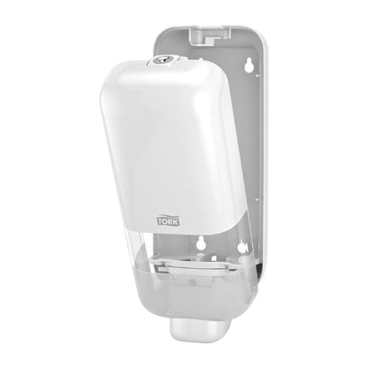 Tork S4 Soap and Sanitiser Dispenser White je043