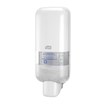 Tork S4 Soap and Sanitiser Dispenser White je043