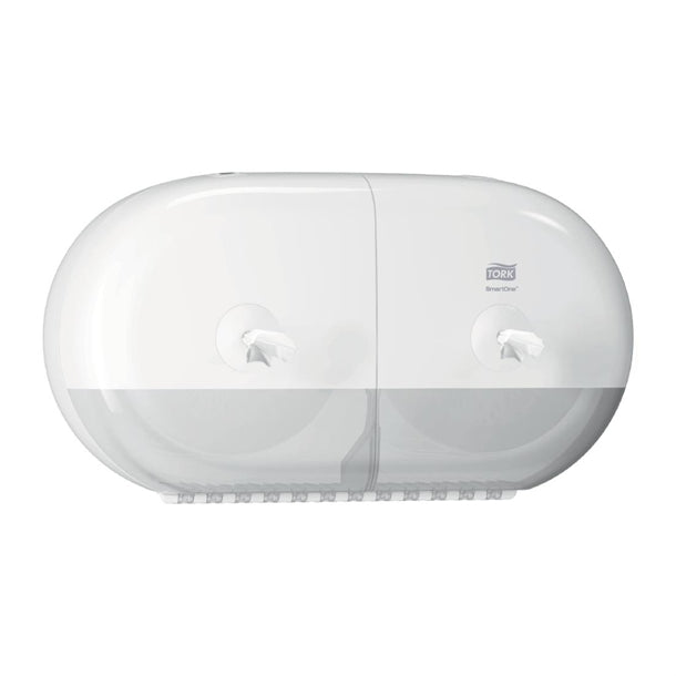 Tork SmartOne Mini Twin Toilet Roll Dispenser je047