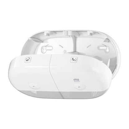 Tork SmartOne Mini Twin Toilet Roll Dispenser je047