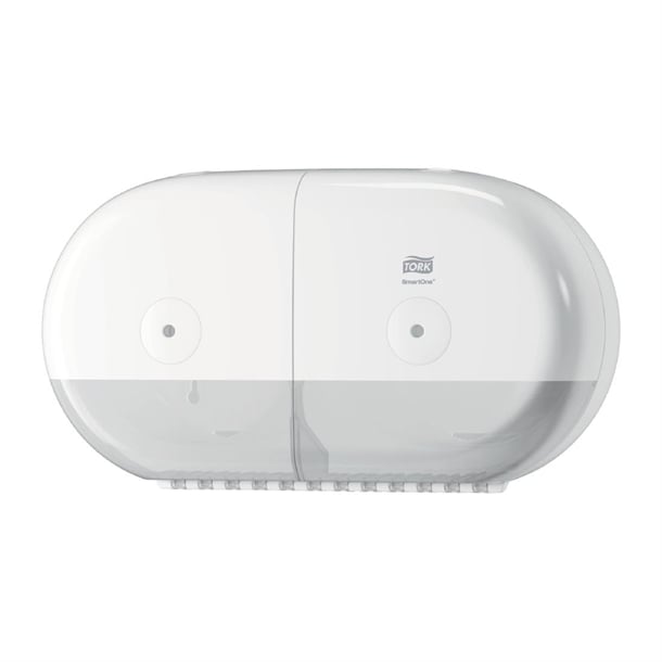 Tork SmartOne Mini Twin Toilet Roll Dispenser je047
