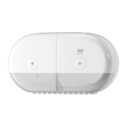 Tork SmartOne Mini Twin Toilet Roll Dispenser je047