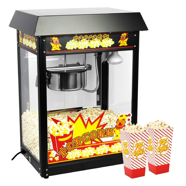 Haxro HX8380 Popcorn Machine Black je455