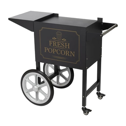 Haxro HX8588 Popcorn Machine and Cart Black je456