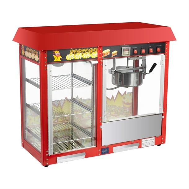 Haxro HX8872 Popcorn Machine with 2 Shelves je459