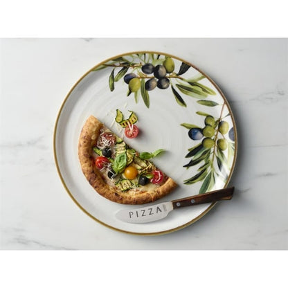 Artis Saturnia Napoli Pizza Plates Olive 310mm (6 Pack) je574