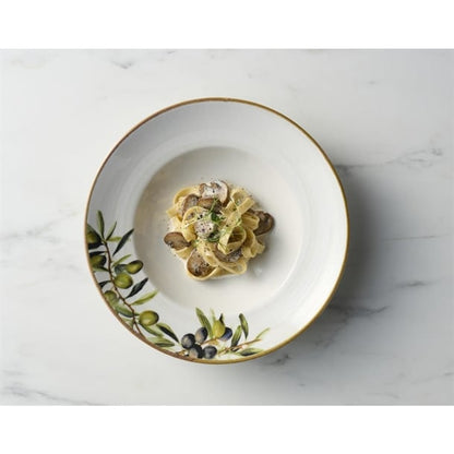 Artis Saturnia Napoli Pasta Bowls Olive 265mm (6 Pack) je576
