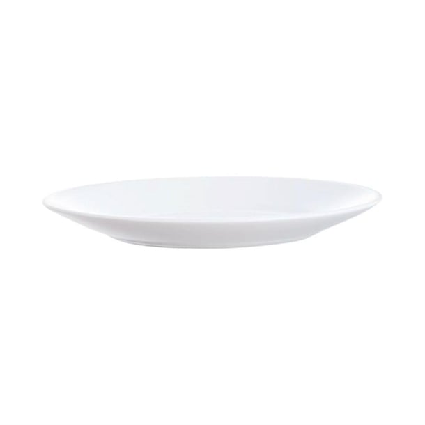 Arcoroc Opal Restaurant Wide Rim Plates 195mm (6 Pack) je644