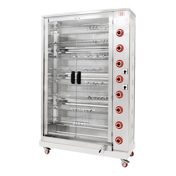 CB Gas Chicken Rotisserie Oven G48P-S8 je708