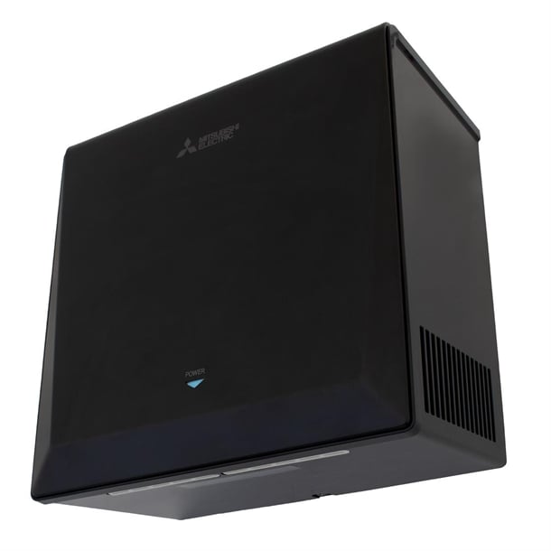 Mitsubishi Jet Towel Wave u02 Smart Hand Dryer Black je714