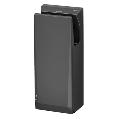 Mitsubishi Wave i01 Jet Towel Slim Heated Hand Dryer Black je717