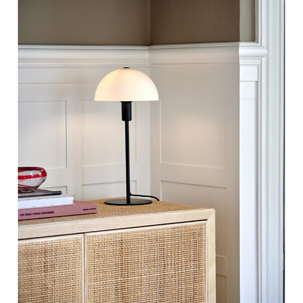 Nordlux Ellen 20 Indoor Table Lamp Black, Glass Shade je760