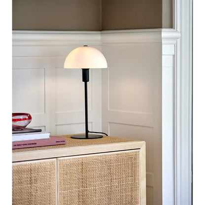 Nordlux Ellen 20 Indoor Table Lamp Black, Glass Shade je760
