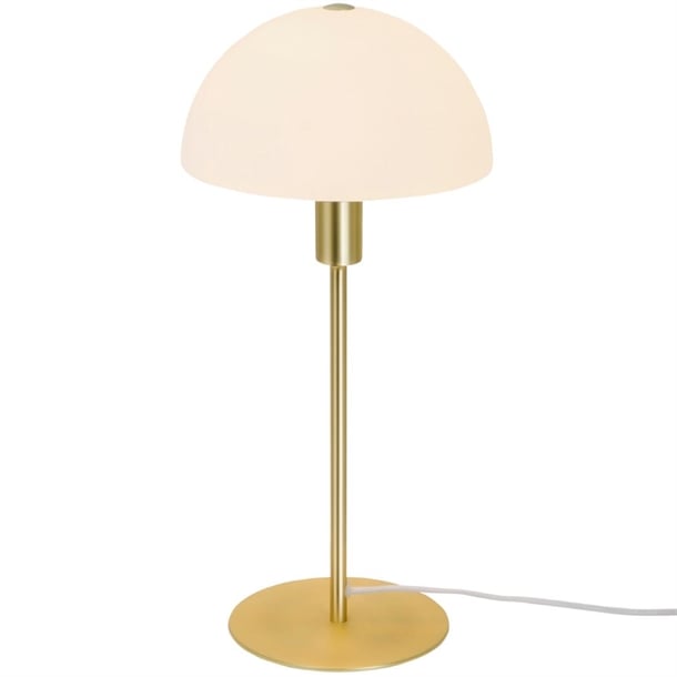 Nordlux Ellen 20 Indoor Table Lamp Brass, Glass Shade je761