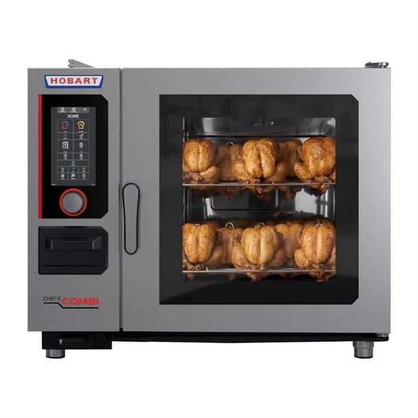 Hobart Chefs Combi Natural Gas Oven 6x2/1 GN 30kW je953