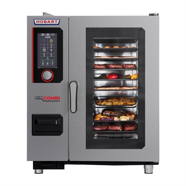 Hobart Chefs Combi Natural Gas Oven 10x1/1GN 25kW je950