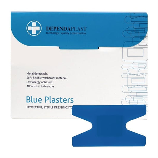 Dependaplast Blue Food Area Plasters Anchor ( 50 Pack) jf016