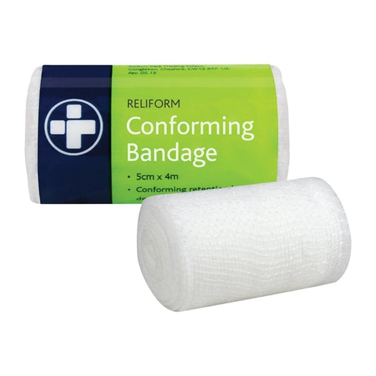 Reliform Conforming Bandages 5cm x 4m (10 Pack) jf019