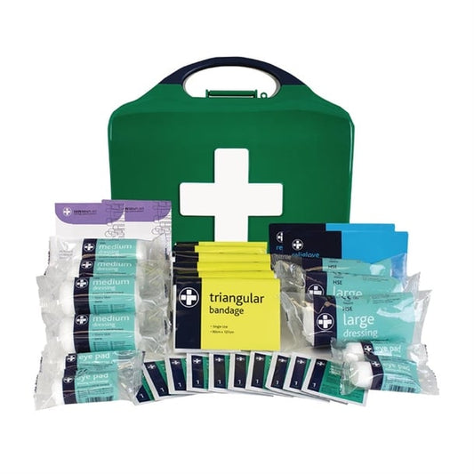 HSE 20 Person First Aid Kit with Medium Aura3 Box Green jf033