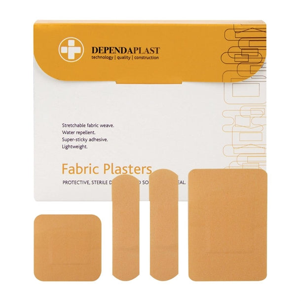 Dependaplast Advanced Fabric Plasters Assorted (100 Pack) jf036