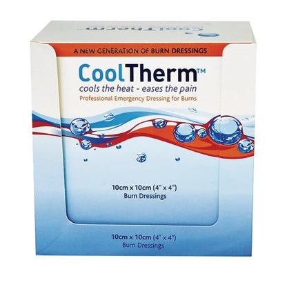 CoolTherm Burn Relief Dressing 10x10cm (120 Pack) jf039