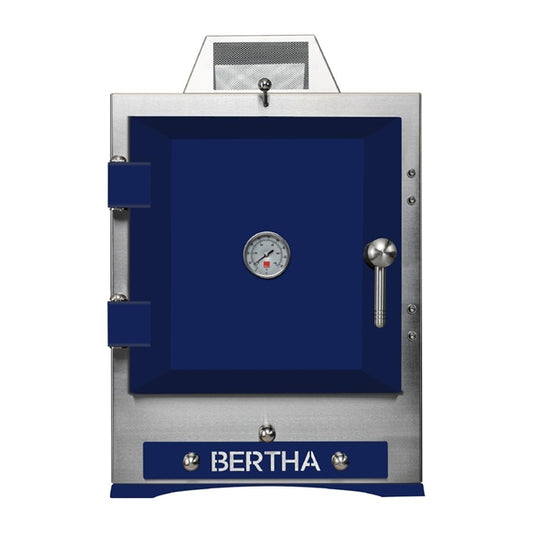 Bertha Original Table Top Charcoal Oven Dark Blue jf736
