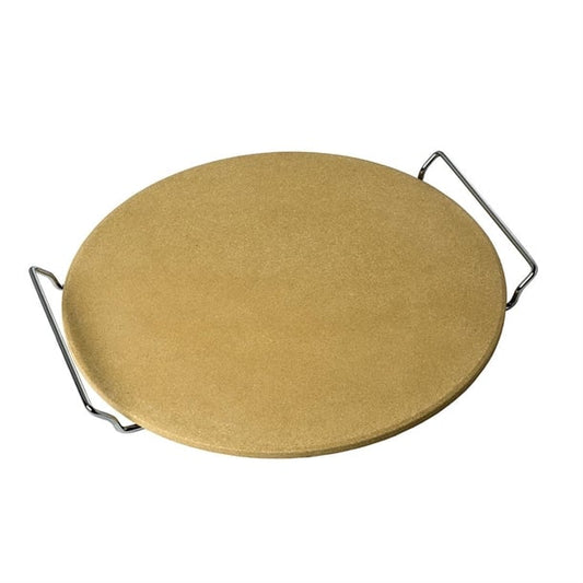 Eddingtons Round Barbecue Pizza Stone with Chrome Stand 13'' jf949