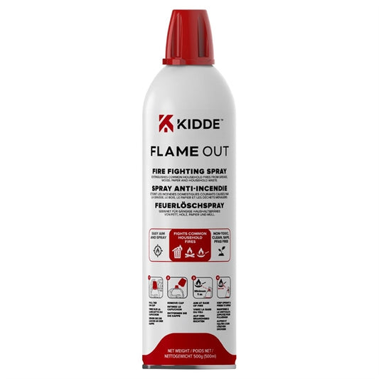 Kidde Flame Out Fire Fighting Spray 500ml jf993