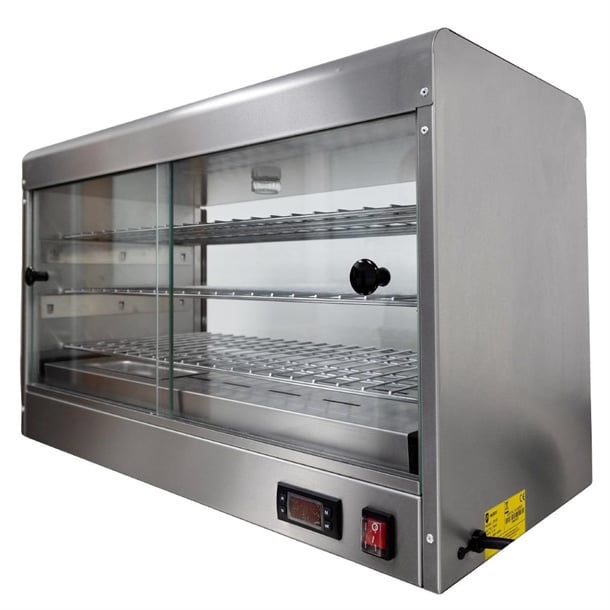 Parry 3 Shelf Electric Heated Pie Cabinet with Digital Display CPCD jk037