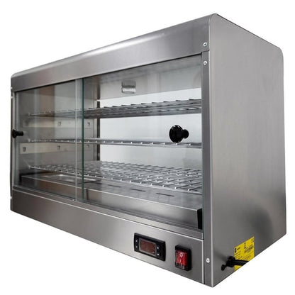 Parry 3 Shelf Electric Heated Pie Cabinet with Digital Display CPCD jk037