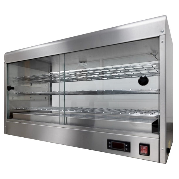 Parry 3 Shelf Electric Heated Pie Cabinet with Digital Display CPCD jk037