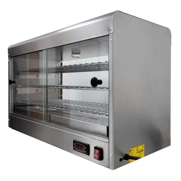 Parry 3 Shelf Electric Heated Pie Cabinet with Digital Display CPCD jk037