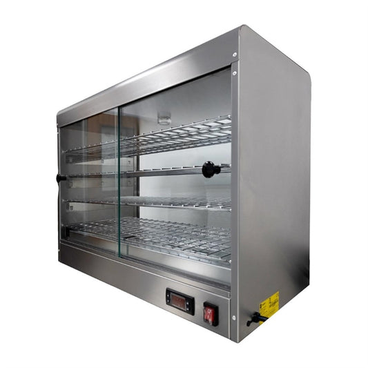 Parry 4 Shelf Electric Heated Pie Cabinet with Digital Display CPC1D jk038
