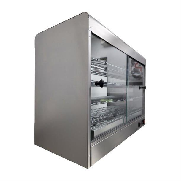Parry 4 Shelf Electric Heated Pie Cabinet with Digital Display CPC1D jk038