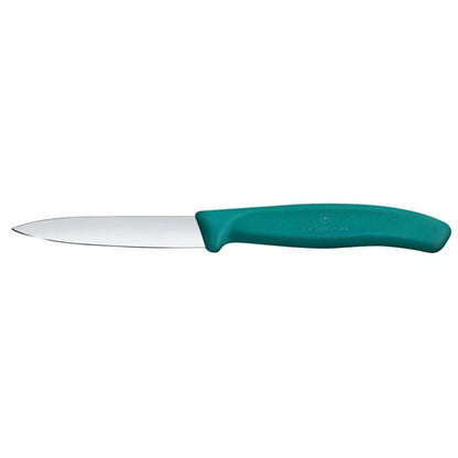 Victorinox Swiss Classic Paring Knife Straight Pointed Tip Green 19cm jk097