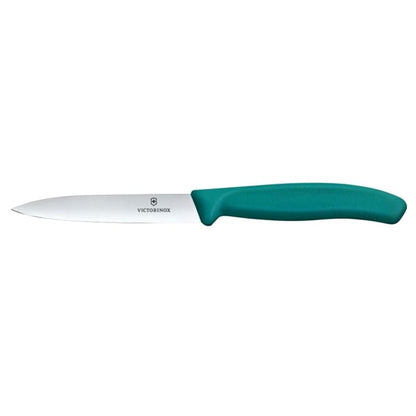 Victorinox Swiss Classic Paring Knife Straight Pointed Tip Green 21cm jk098