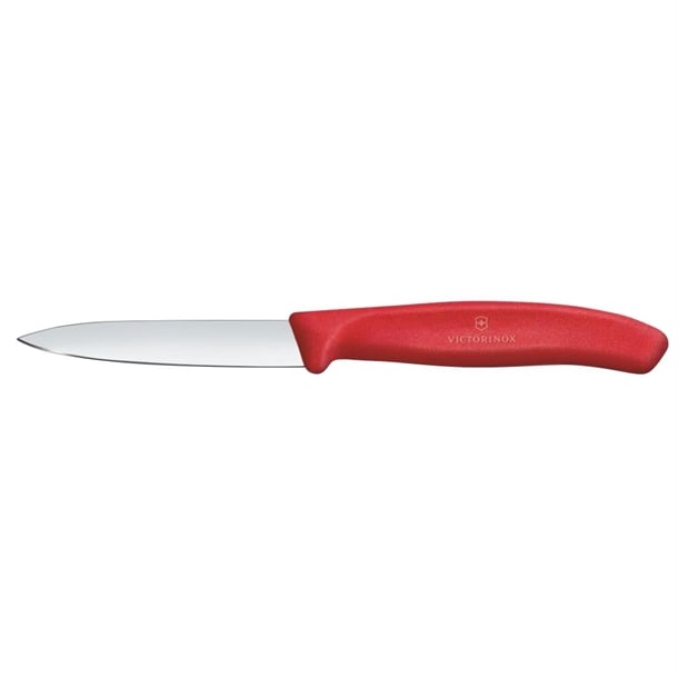 Victorinox Swiss Classic Paring Knife Straight Pointed Tip Red 19cm jk102