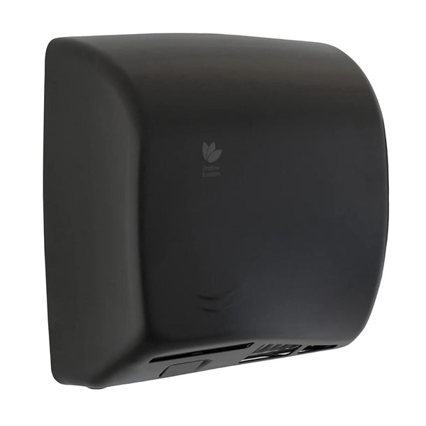 Dryflow EcoSlim HEPA Hand Dryer with Ioniser Black DFES04B jk153